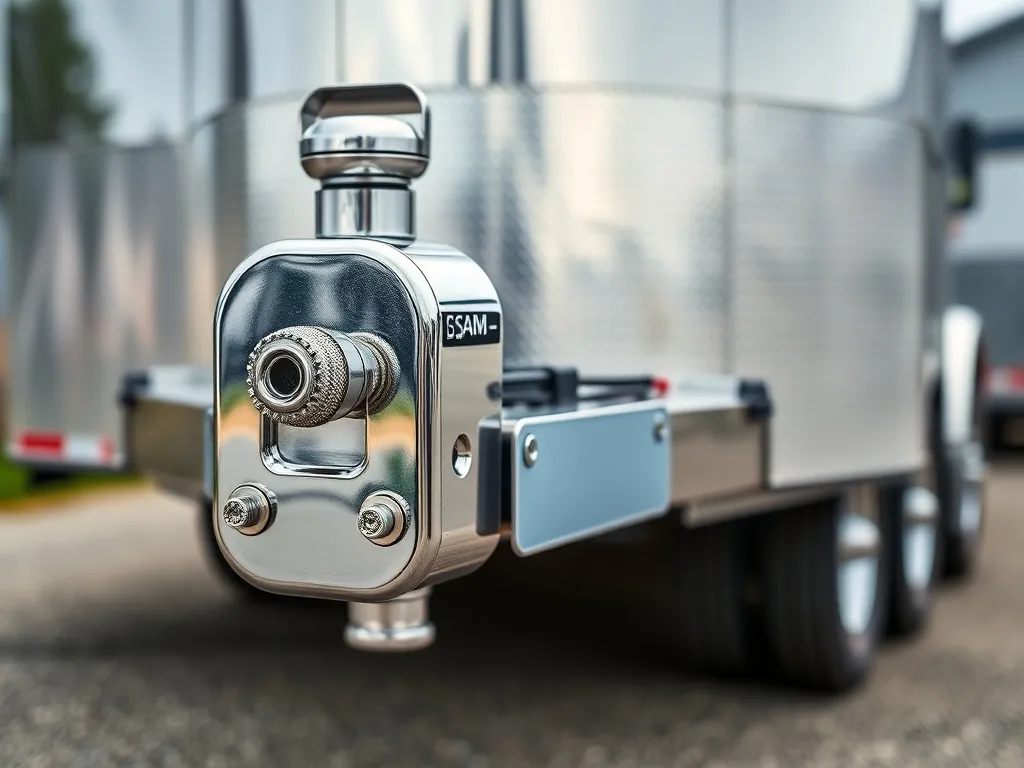 Gdzie są nabite numery na przyczepie SAM?