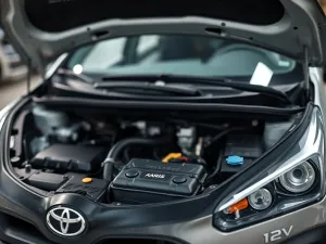 Toyota Yaris Hybrid – gdzie jest akumulator 12v?