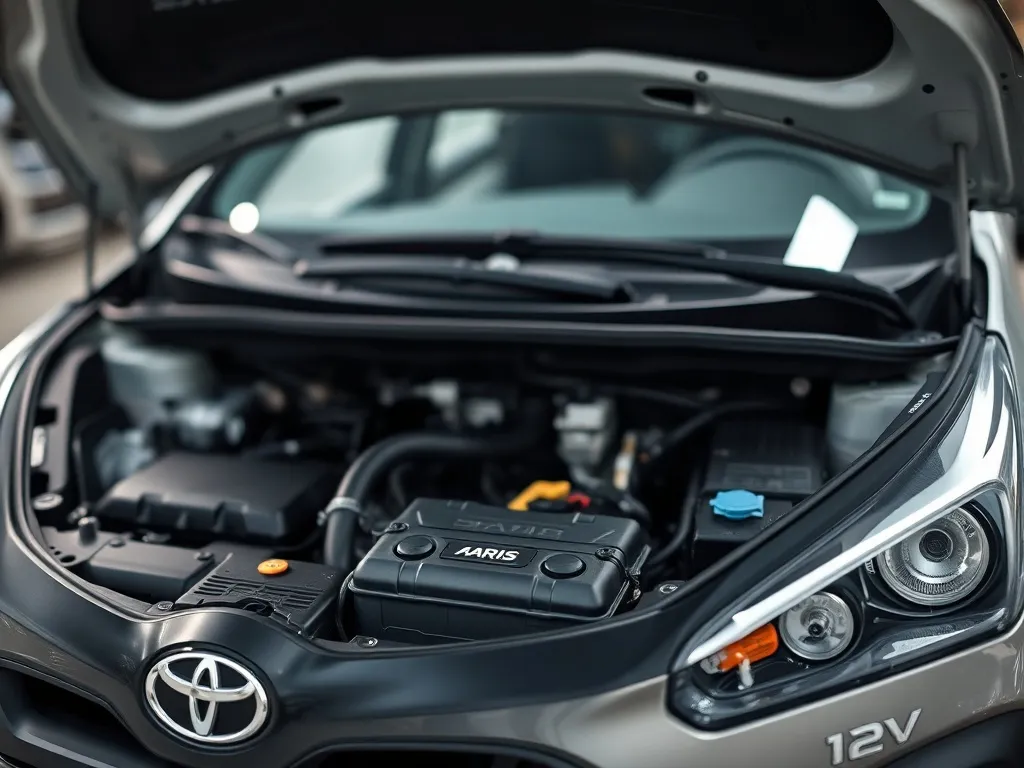 Toyota Yaris Hybrid – gdzie jest akumulator 12v?