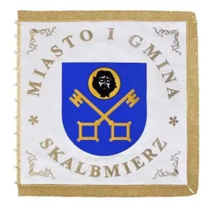 Sztandary z logo